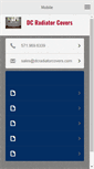 Mobile Screenshot of dcradiatorcovers.com